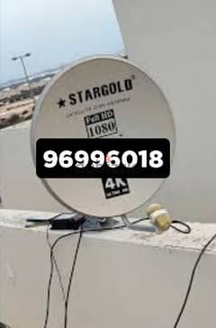 Satellite dish technician Airtel NileSet ArabSet DishTv Fixing Osn 0