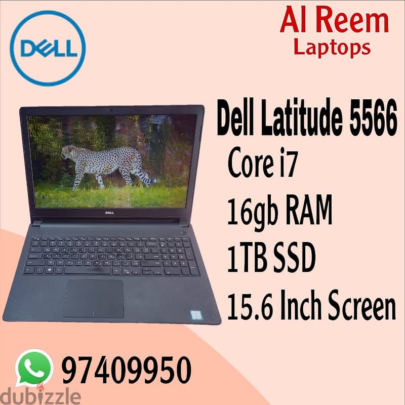 DELL CORE I7 16GB RAM 1TB SSD 15.6 INCH SCREEN 0