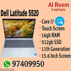 11th GENERATION TOUCH SCREEN CORE I7 16GB RAM 512GB SSD 15.6 INCH SCRE