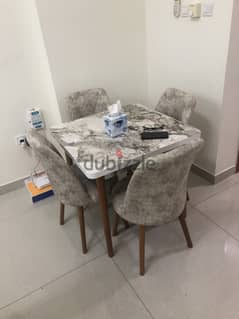 Small Dining table with 4 chairs