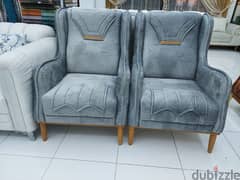 Special offer new single sofa without delivery 2 pieces 70 rial