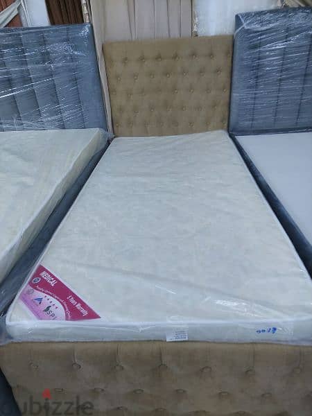 special offer new single bed with matters without delivery 40 rial 2