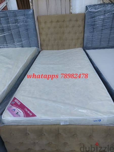 special offer new single bed with matters without delivery 40 rial 3