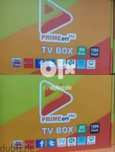 Yellow model Android Box All Country Channel Working Year Subscription