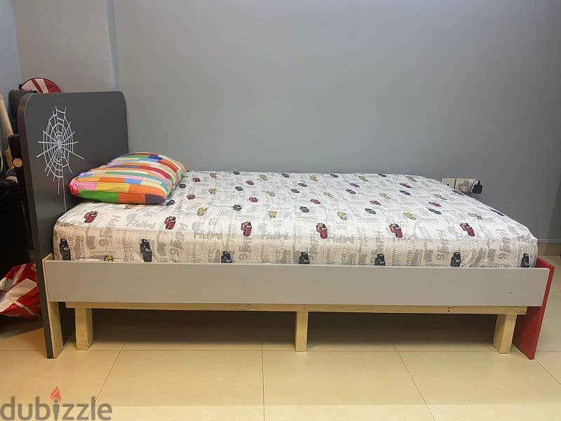 Bed (Home center) with Mattress 1