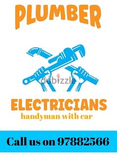 plumber electrician available call us on 97882566 0