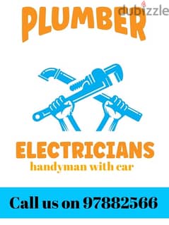 plumber electrician professional handyman call on 97882566