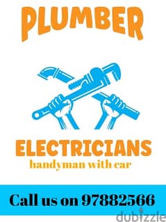 plumber electrician available 97882566 us call 0