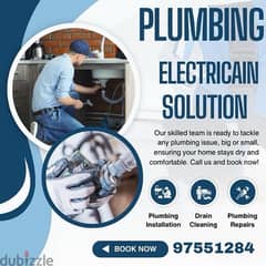 plumber & electrician team available 97551284 call us here 0