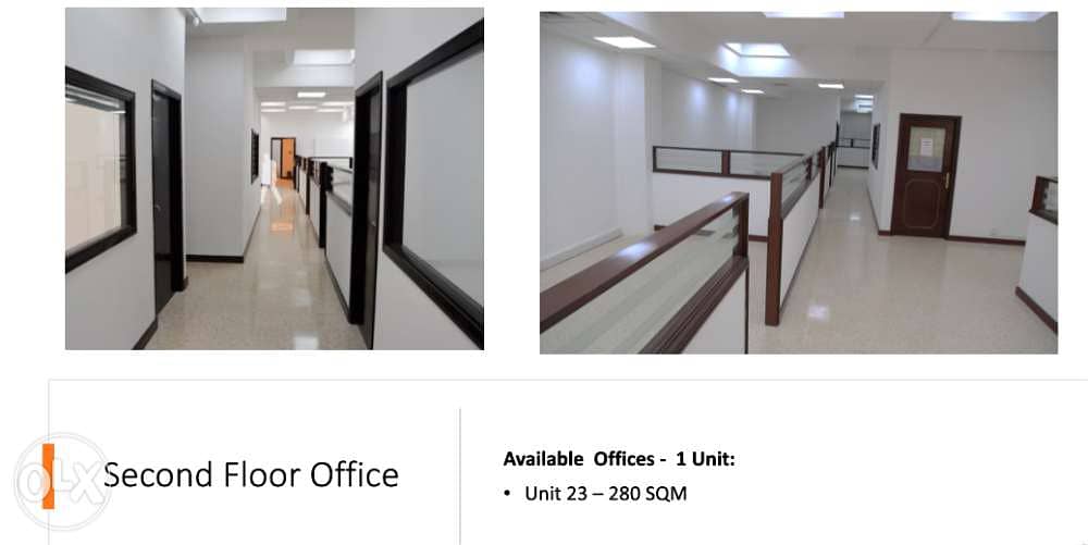 Office space for rent at Al Khuwair Main road SQ 2