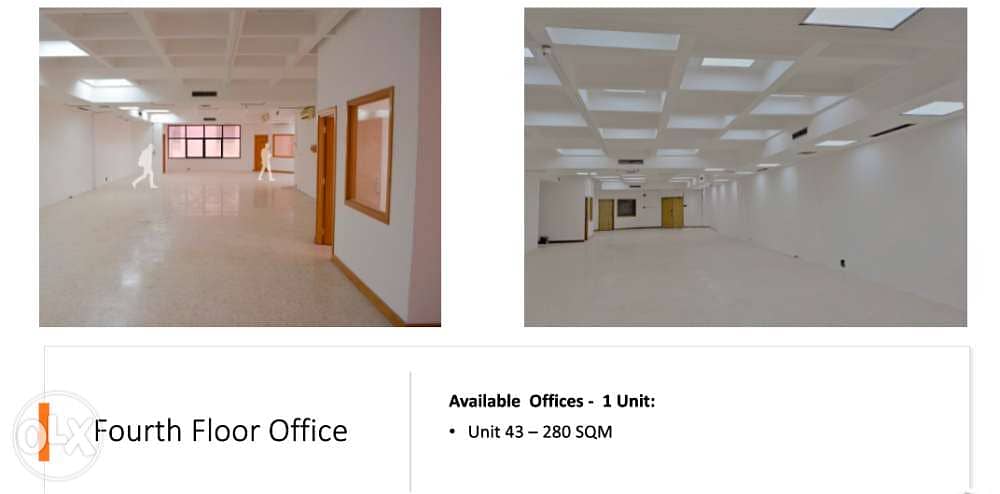 Office space for rent at Al Khuwair Main road SQ 3