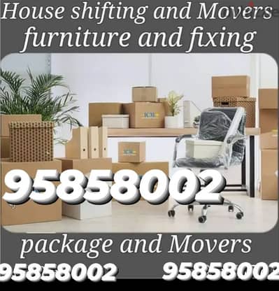 House shiffting office shiffting furniture fixing transport