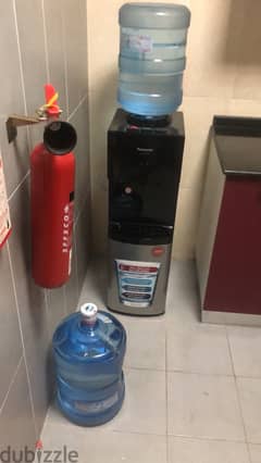 Panasonic Water Dispensar with mini fridge ( One Year Extended Warrant