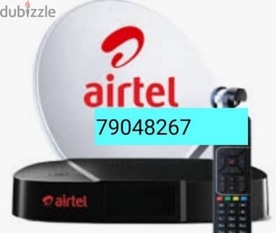 Home service Nileset Arabset Airtel DishTv osn fixing and Repearing