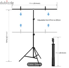 Metal Tripod Stand : T-shaped for Photography 0