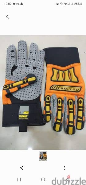 impact & Leatther hand gloves made in Pakistan 12