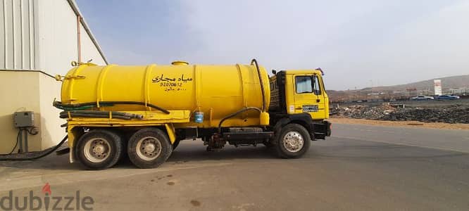 الشفط مياه مجاري الصرف الصحي Sewerage water tanker