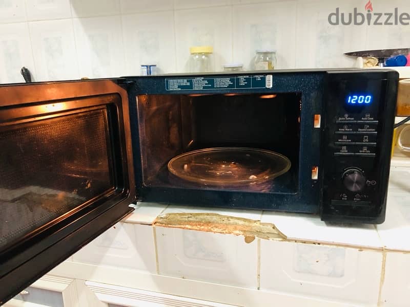 Samsung microwave oven with grill 4