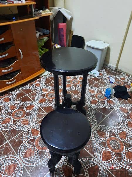 One tall n One short decorative stool pattern 2