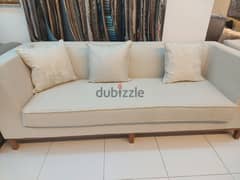New sofa 6th seater without delivery 155rial