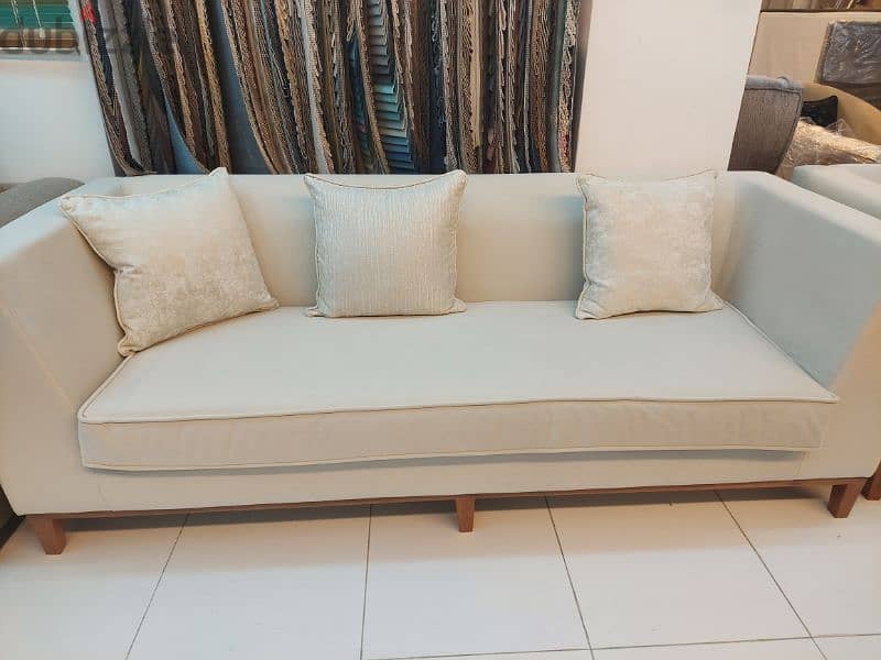 New sofa 3 seater 1 piece available 5