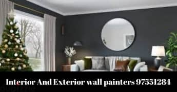 interior and exterior painters available