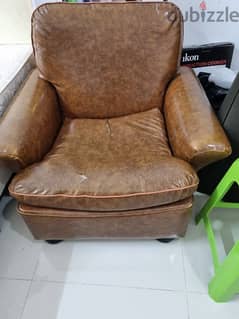 Leather relax chair