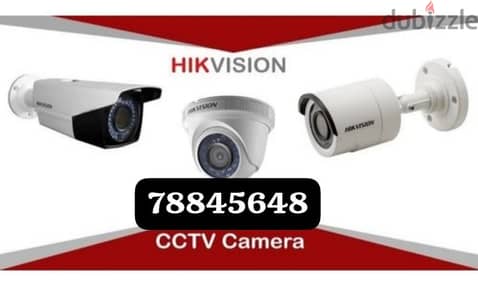 hikvision cctv cameras & intercom door lock mantines & installation