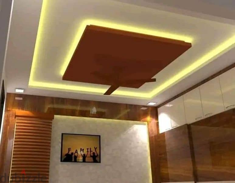 I Will do all type glass and gypsum board ceiling designing paint work 10