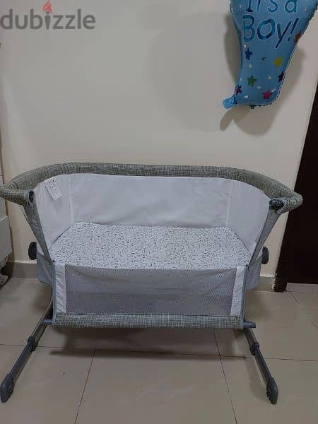 Baby Crib next to bed Juniors brand. . excellent condition 7