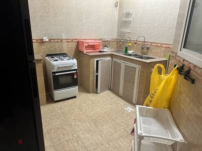 A room for ladies with bathroom with shared kitchen, new devices