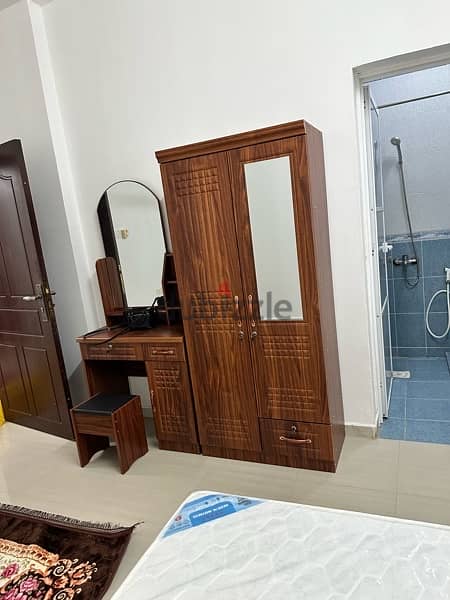 furnished room with bathroom with shared kitchen, new devices 10