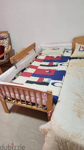 Cot for Baby and Toddlers with Mattress 0