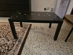 IKea 1 coffee table and 2 side tables