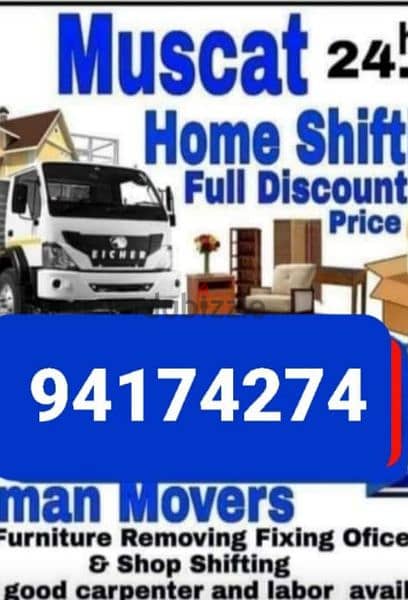 mover packer and transport service all Oman 1