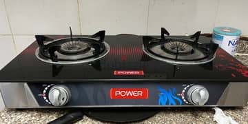 Power Gas Stove for sale only 1 year slightly used