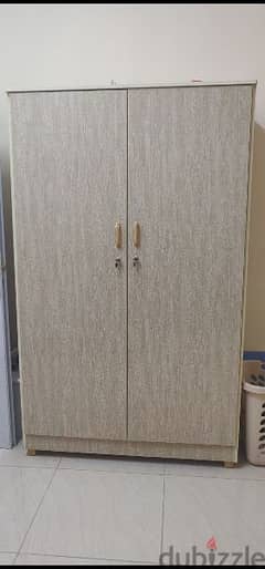 Handmade wooden wardrobe_ double door