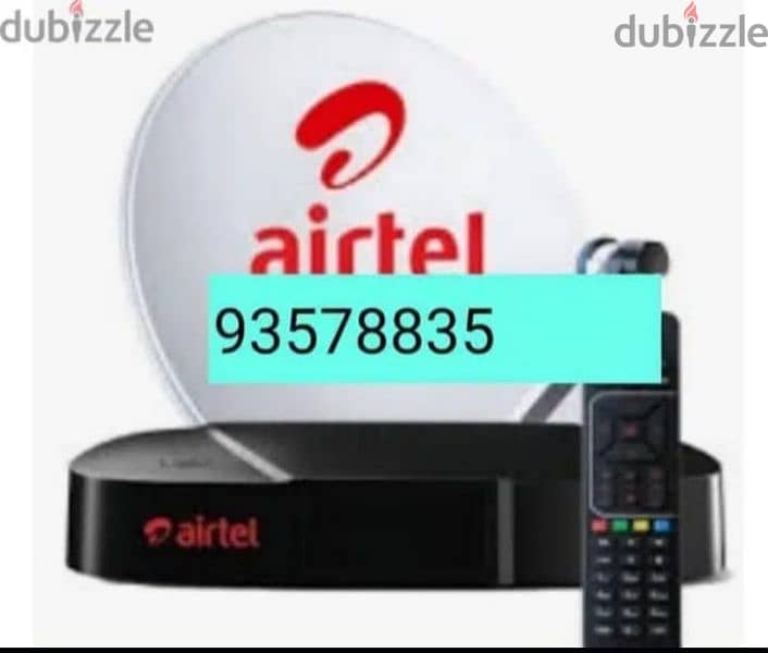 airtel HD receiver with 6 month subscription Tamil Malayalam 0