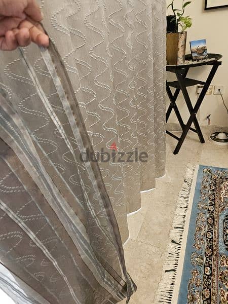 3 sets of curtains with sheer from Fahmy. 2