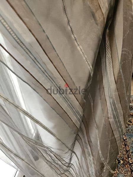 3 sets of curtains with sheer from Fahmy. 3