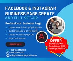 Create your Facebook and Instagram Business Page