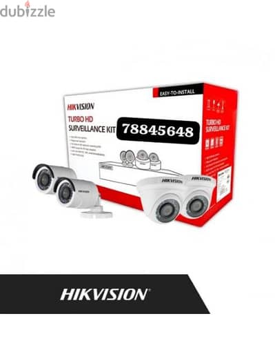 All type of CCTV Camera  Hikvision HD turbo 1080p  Ip camera HD