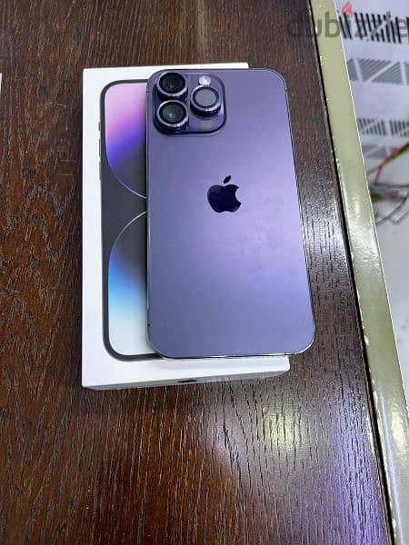 iPhone 14 pro Max GB 256 warranty available only 2; month 2