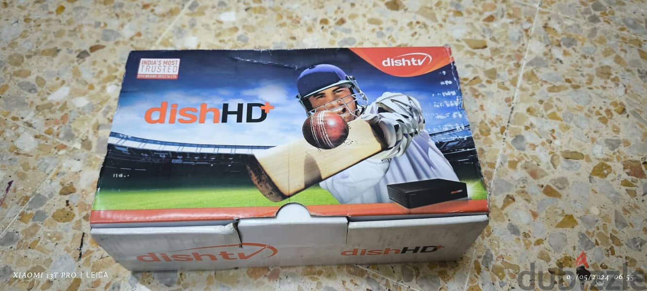 "DISH TV" HD Set up box with all accessories & recharge Card at RO 14 2