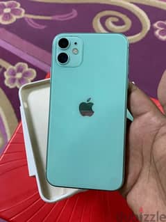 iPhone 11 128 Gb battery 75 with have box not open mobile