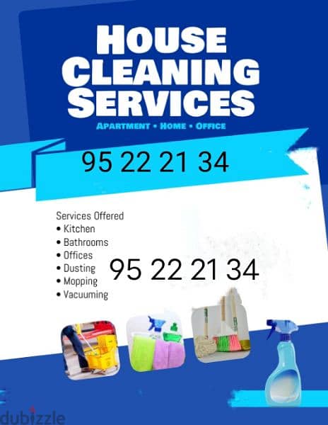 One time deep cleaning services and house cleaning 0