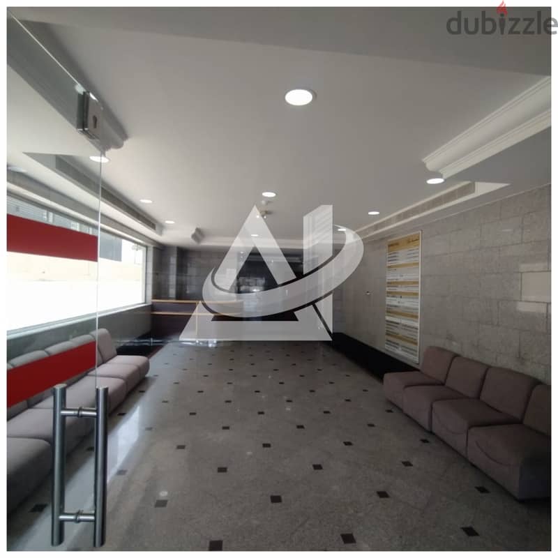 ADC802** 140 SQM Offices for rent in Ghubra north , 18 november street 2