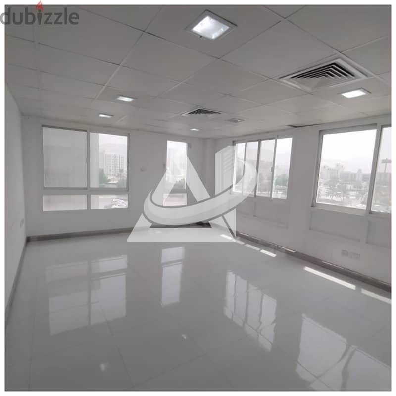 ADC802** 140 SQM Offices for rent in Ghubra north , 18 november street 13