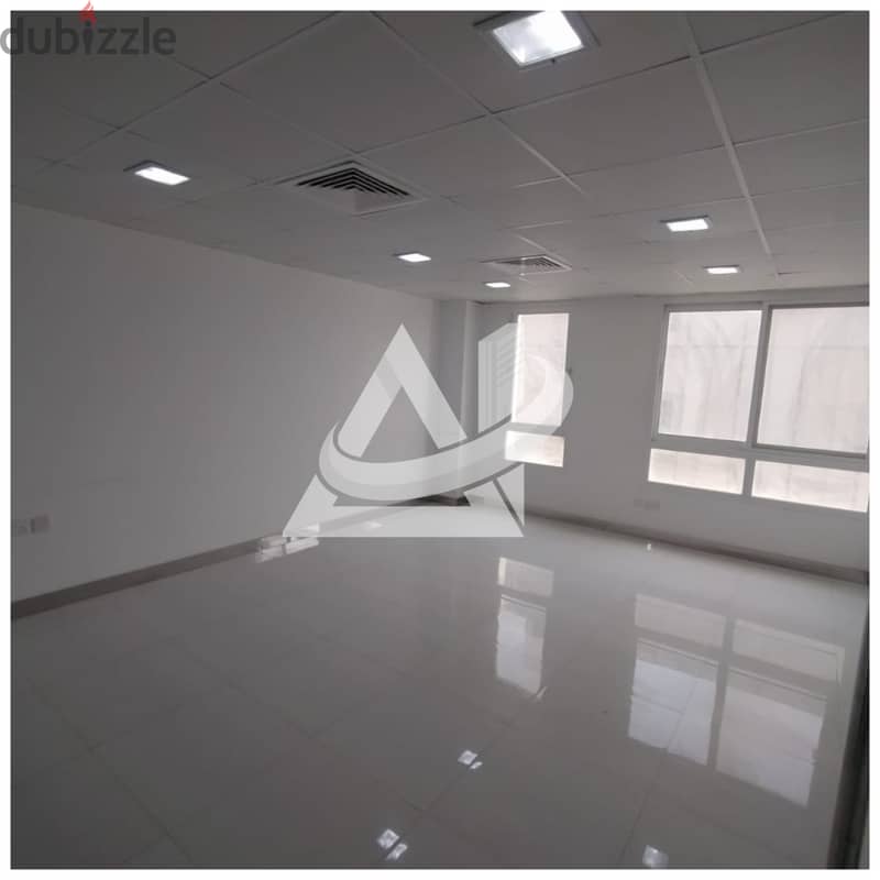 ADC802** 140 SQM Offices for rent in Ghubra north , 18 november street 18