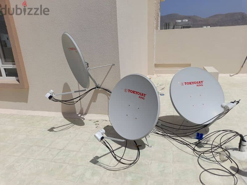 satellite dish receiver Internet Router sells and installation home 1
